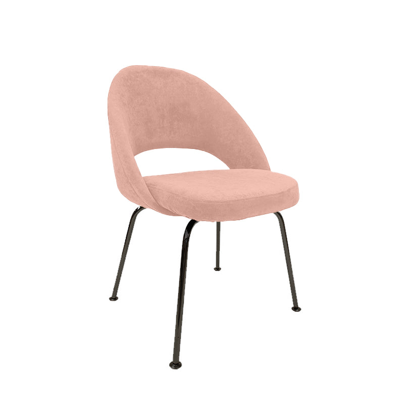 Silla Saarinen Tub Pana Veluti, Base Cromo o Negra